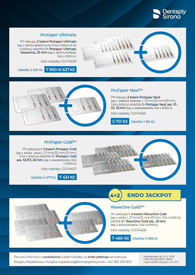 Akční leták Dentsply Endodoncie